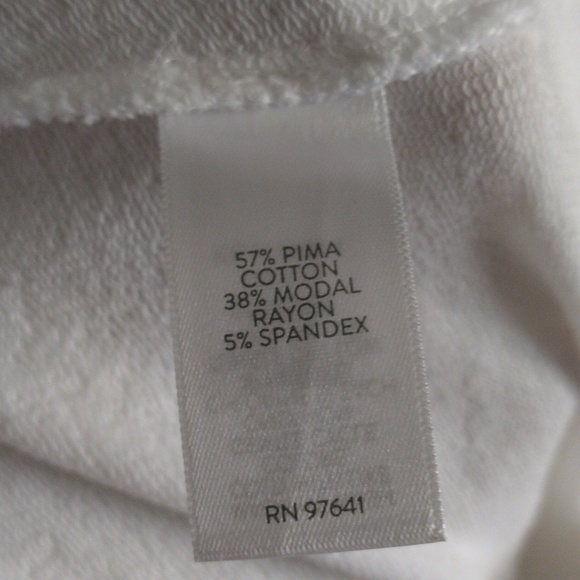 J.Jill Large White Pull On Stretch Waist Pima Cotton Modal Blend Shorts - Picture 12 of 16